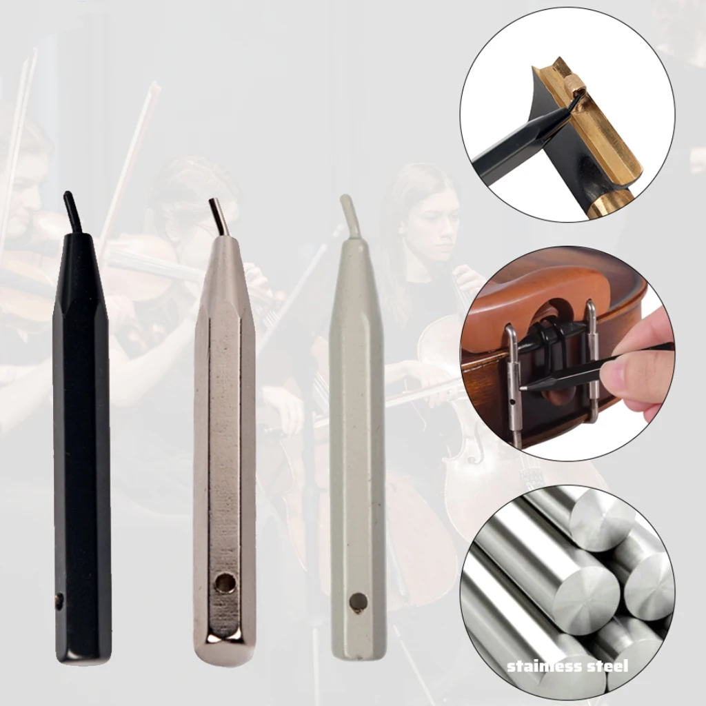 Violin Chin Rest Adjusting Key Screwdriver Stainless Steel Wrench Repair Maintenance Violin Tools Durable For Luthier Use violin making tool