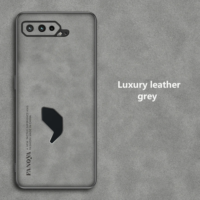 Leather Shockproof Phone Case with Heat Dissipation and TPU Silicone Reinforcement