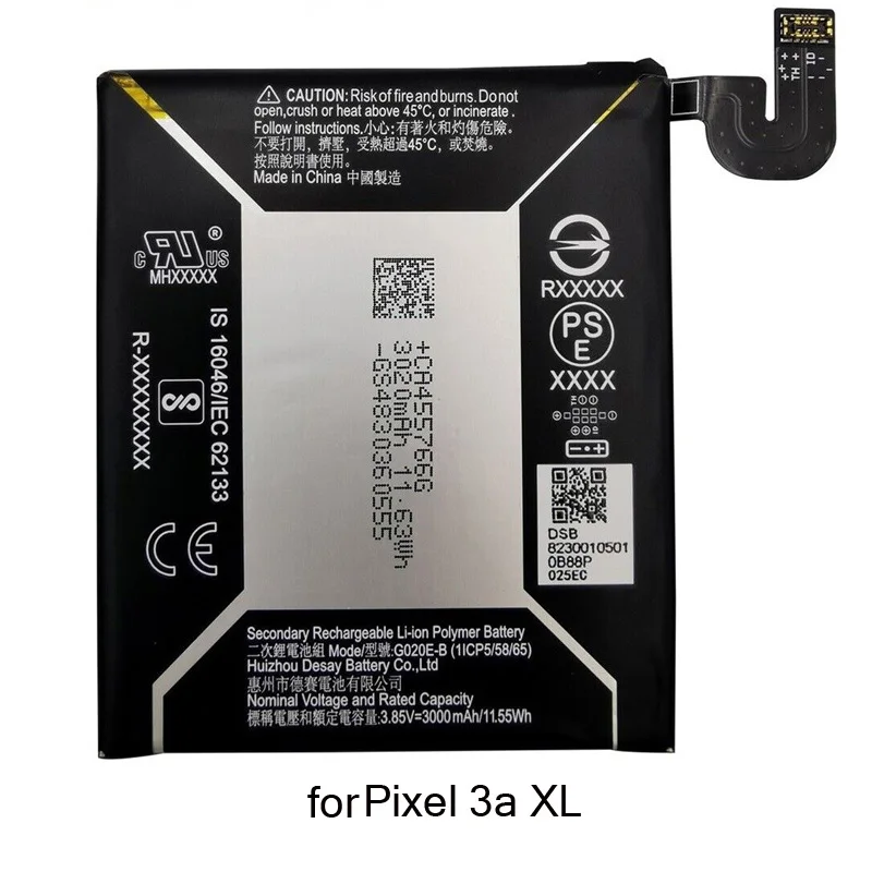 Battery Replacement For Google Pixel 2XL 3XL 3A 3AXL 4XL 4A - Main Image