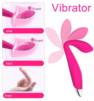 G Spot Finger Vibrator for Women Fast Orgasm Vibrator Female Nipple Clitoris Stimulator Dildo Massager Sexy Toys for Adult 18 3