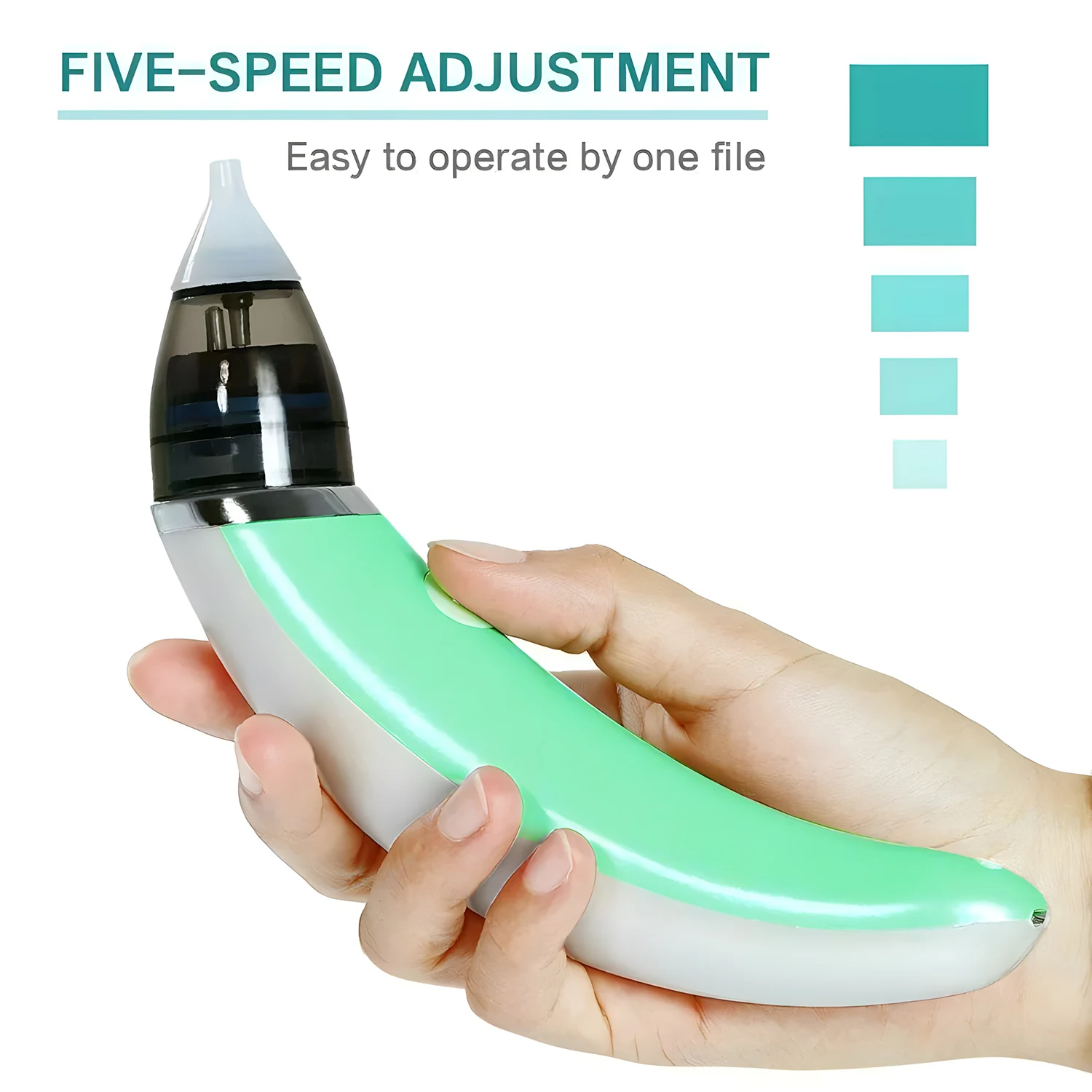 Nasal Aspirator Electric Toddler Snot Aspirators Automatic Newborns Nasal Cleaner Rechargeable Detachable Anti-reflux For Newborn Baby Nursing