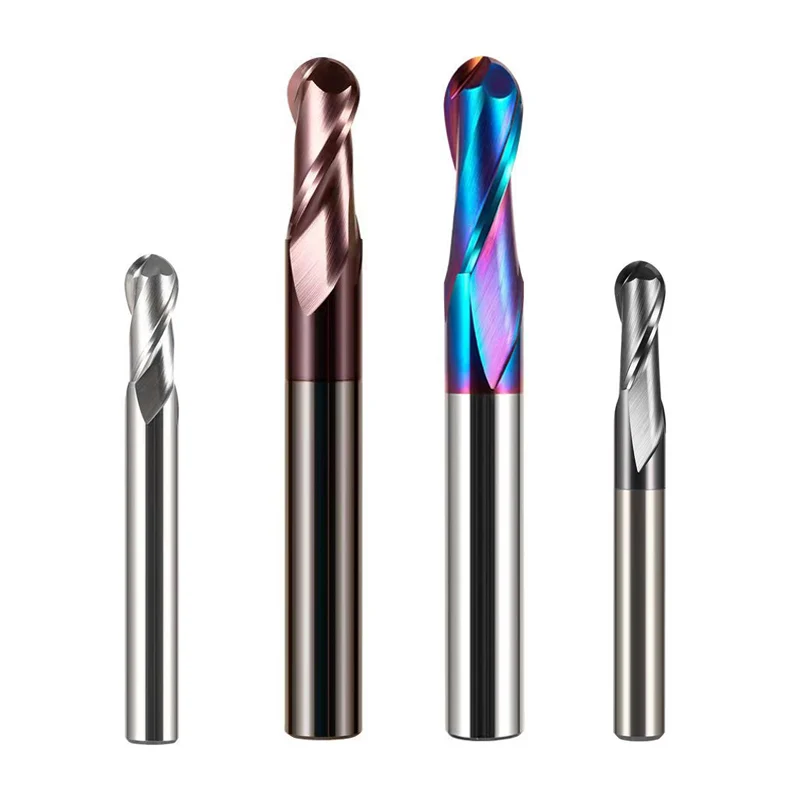 Carbide Ball Nose Router Bit CNC End Mill Cutters For Metal Steel Milling Cutter Cutting tools |