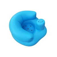 Inflatable Children's Sofa Portable Baby Chair Multifunctional Baby Bath Seat Baby Sofa Lounger Kids Beach Armchair Child Stool 1