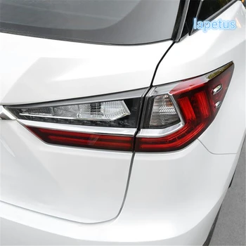 ABS Chrome Rear Tail Trunk Taillight Lights Lamp Strip Decor Lid Cover Trim For Lexus RX200t RX450h 2016 - 2020 Car Accessories 1