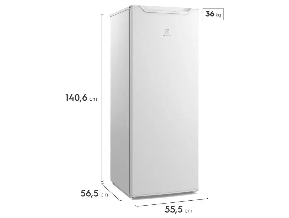Geladeira/Refrigerador Electrolux Cycle Defrost Branco 213L RE21 - 110V 6