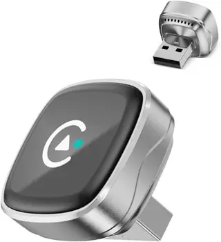 Adaptador Inalámbrico Ultra Mini Carplay 2026 para iPhone y Android Auto USB para Apple Car Play Dongle Plug & Play para iOS, Android 1