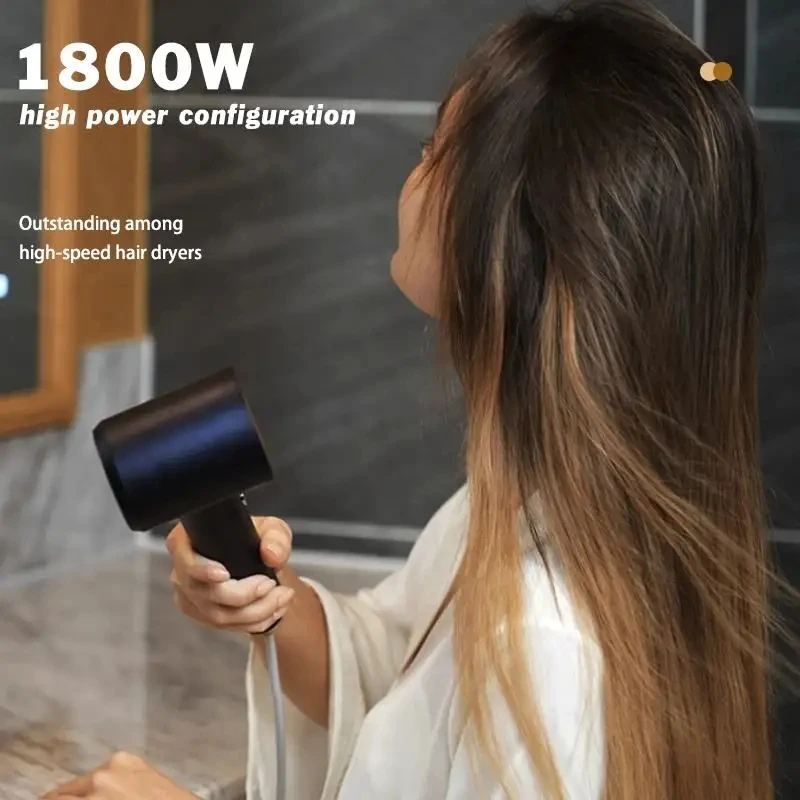 High Speed Hair Dryer Negative Ion Hair Care 110000Rpm Constant Temperature And Quick Drying Low Noise Personal Styling Tool 4