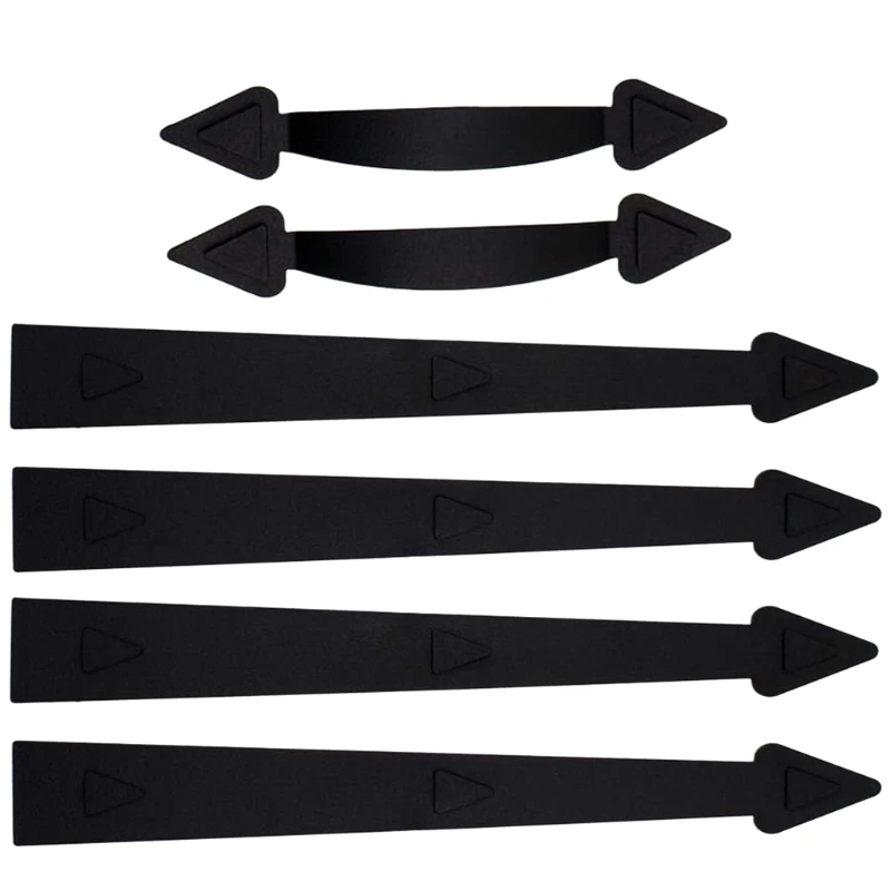 1 Set Garage Door Decorative Handle Faux Hinges Handles Hardware Dropshipping