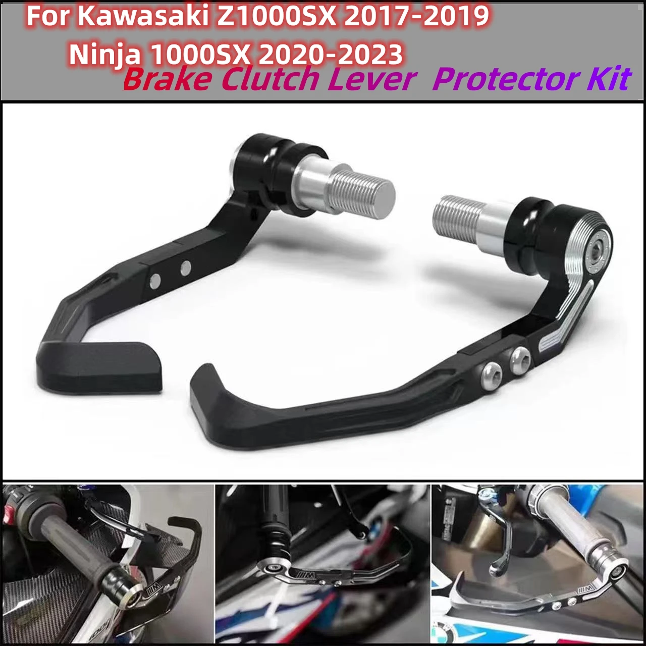 

Motorcycle Brake and Clutch Lever Protector Kit For Kawasaki Z1000SX 2017-2019 / Ninja 1000SX 2020-2023