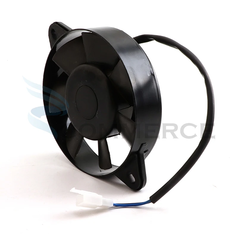 12V 6-inch Radiator Cooling Fan for ATV UTV Buggy 150cc-250cc Quad Dirt Bike-Water Cooling Engine Accessory