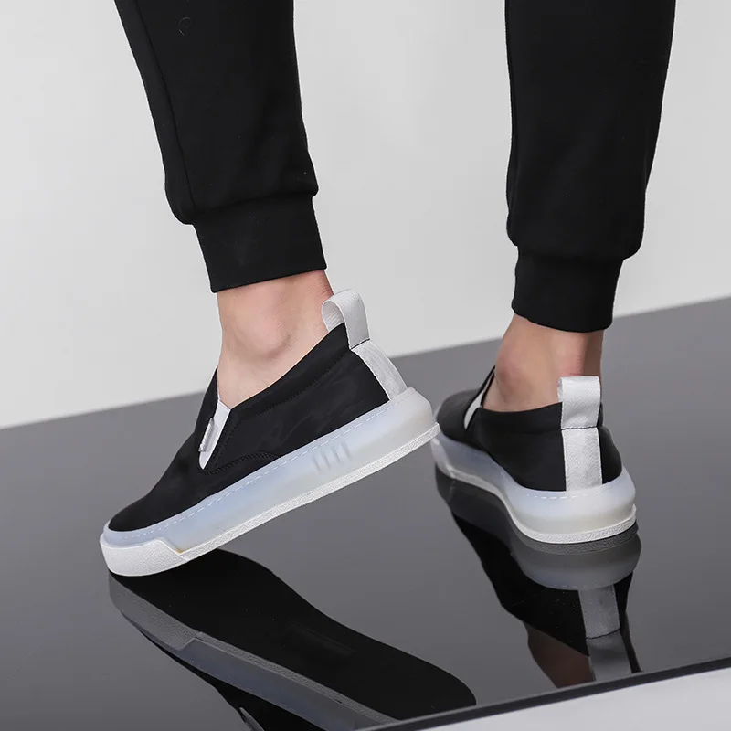 Men's sneakers 2022 spring cloth shoes casual business men's trend all-match loafers waterproof footwear |