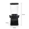 5.5L Cereal Dispenser Sealed Lid Transparent Box Moisture Proof Dust-proof Reusable Dried Food Rice Grain Nut Container 6