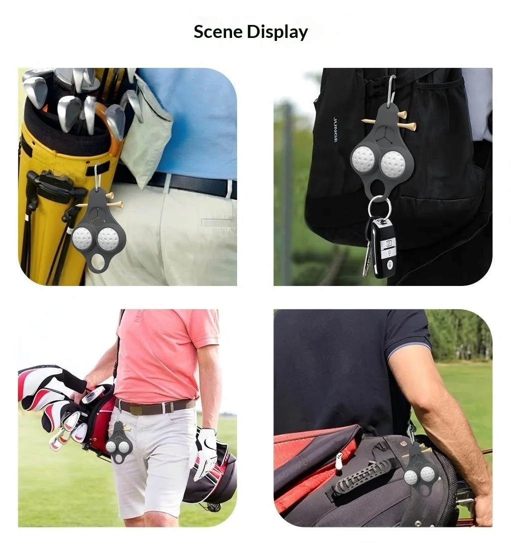 실리콘 골프 랙 골프 캐리백 액세서리 골프백 야외 스포츠 휴대용 보관 가방