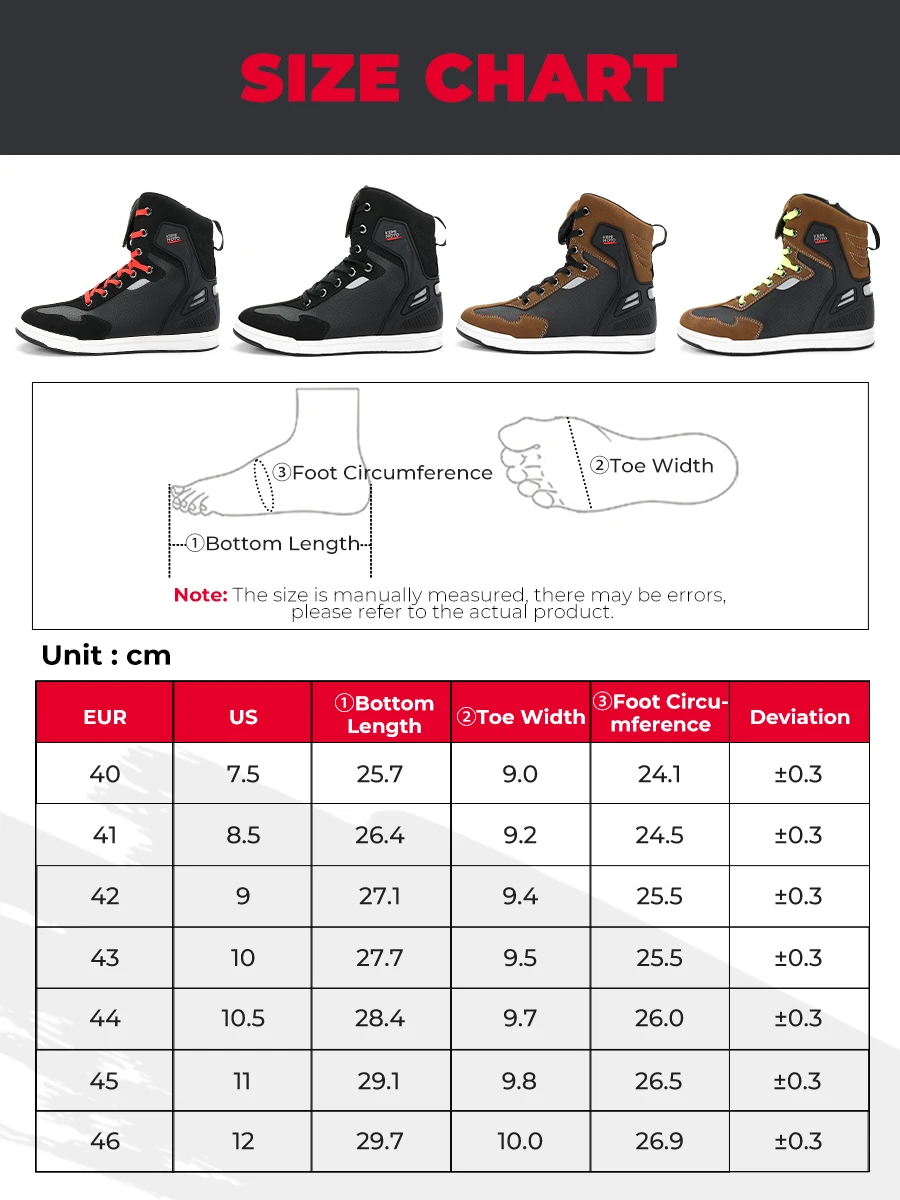 Motorcycle Boots Men High-top Shoes Professional Riding Casual Anti-collision Anti-slip Cycling Protection Durable Equipments safety shoes motorcycle shoes mens shoes motorcycle boots