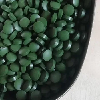100-3000pc High Purity Spirulina Tablets Spiral Seaweed Enrichment Favorite Pets Food Fish Crystal Red Shrimp Fish Food Aquarium