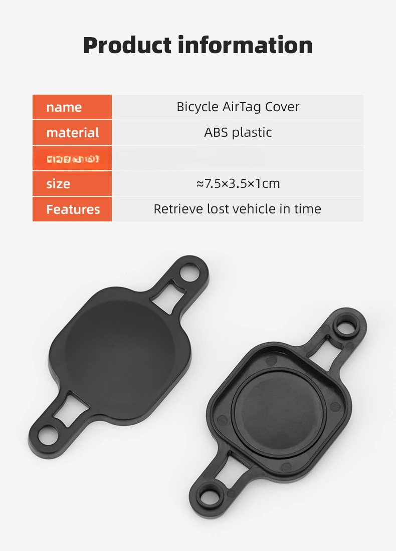Description Picture 3 of itemUniversal Bicycle Tracker Mount Bracket Locator Protective Cover For Apple AirTag Bike Water Bottle Case Holder For Airtag