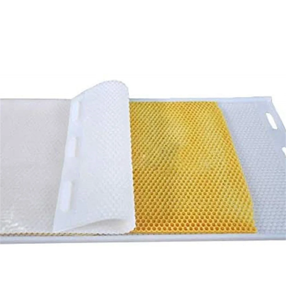 DIY Honeycomb Bee Wax Silicone Machine Foundation Beeswax Sheets Mold Flexible Beeswax Foundation Press Mould Beekeeper Candle beeswax mold