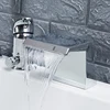 Vagsure Bathtub Faucet Diverter Brass Switch Control Valve For Cold and Hot Water Tap Faucet Waterfall Inlet G 1/2 2