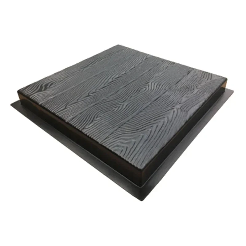 Imitation Wood Grain DIY Stepping Stone Mold Path Maker Paving Cement Brick Mold