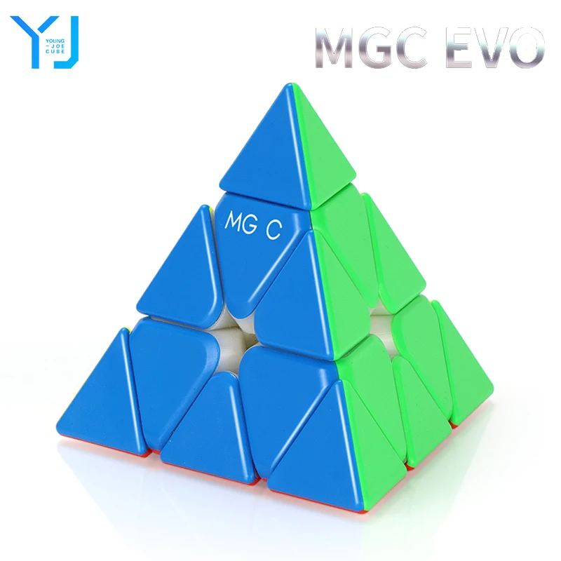 

YJ YongJun MGC EVO Pyraminx Магнитный специальный магический куб профессиональный 3x3 Пирамида скоростная фотовспышка