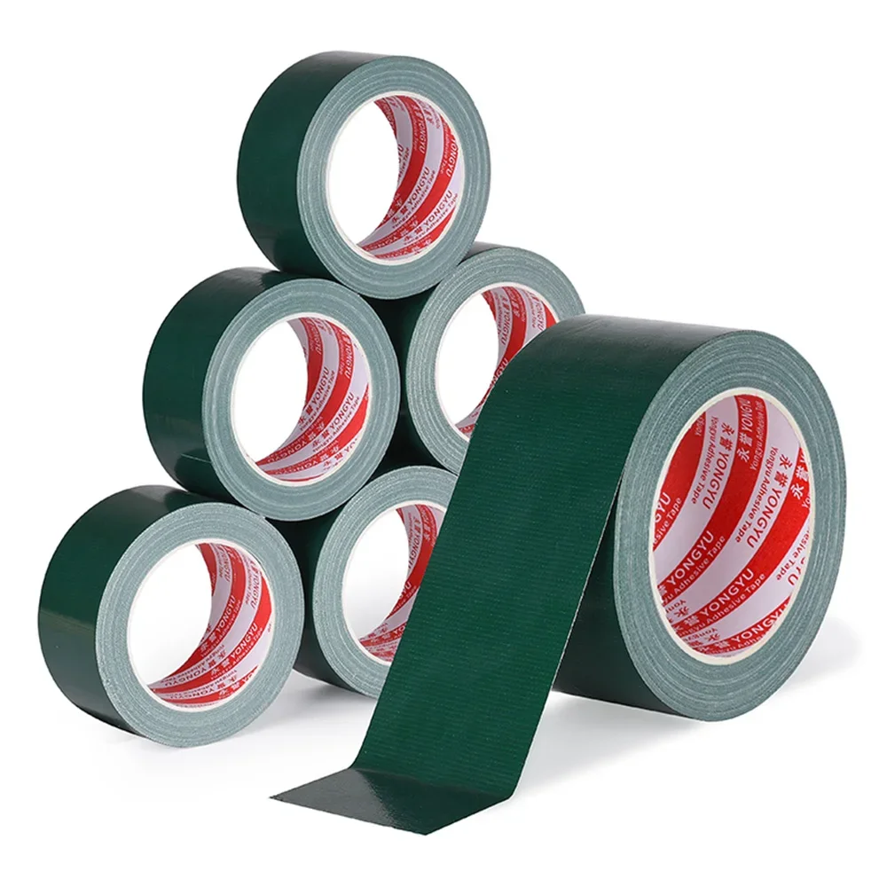 Green Duct Tape Heavy Duty,Strong Industrial Strength,Flexible,No Residue,Waterproof and Tear by Hand,Multi-Use Tape