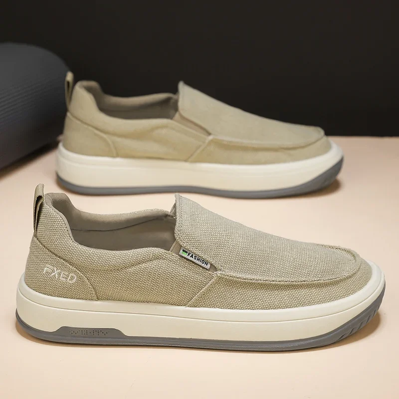 FUNNYS COSIDRAM Mocasin Planos Para Hombre, Zapatos Sin Cordon