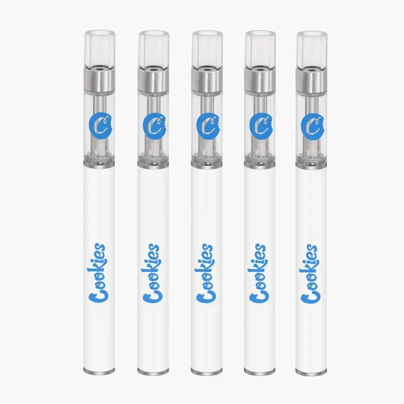 

Full Ceramic Vaporizer Vape Pen E-cigarettes Starter Kits 0.8ml Cookies Rechargeable 320mah Battery Cartridges Pod for Thick Oil