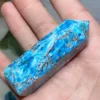 Healing High Quality Natural Crystals APatite Tower Point Mineral Home Decorations Reiki Ornament Room Decor 5