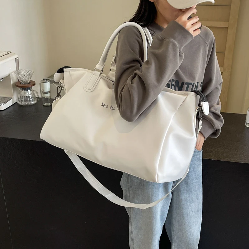 Gym Fitness Bag Portable Travel Handbag Dry and Wet Separation Sports Swimming Training Yoga Single Shoulder Luggage Pack Female 3