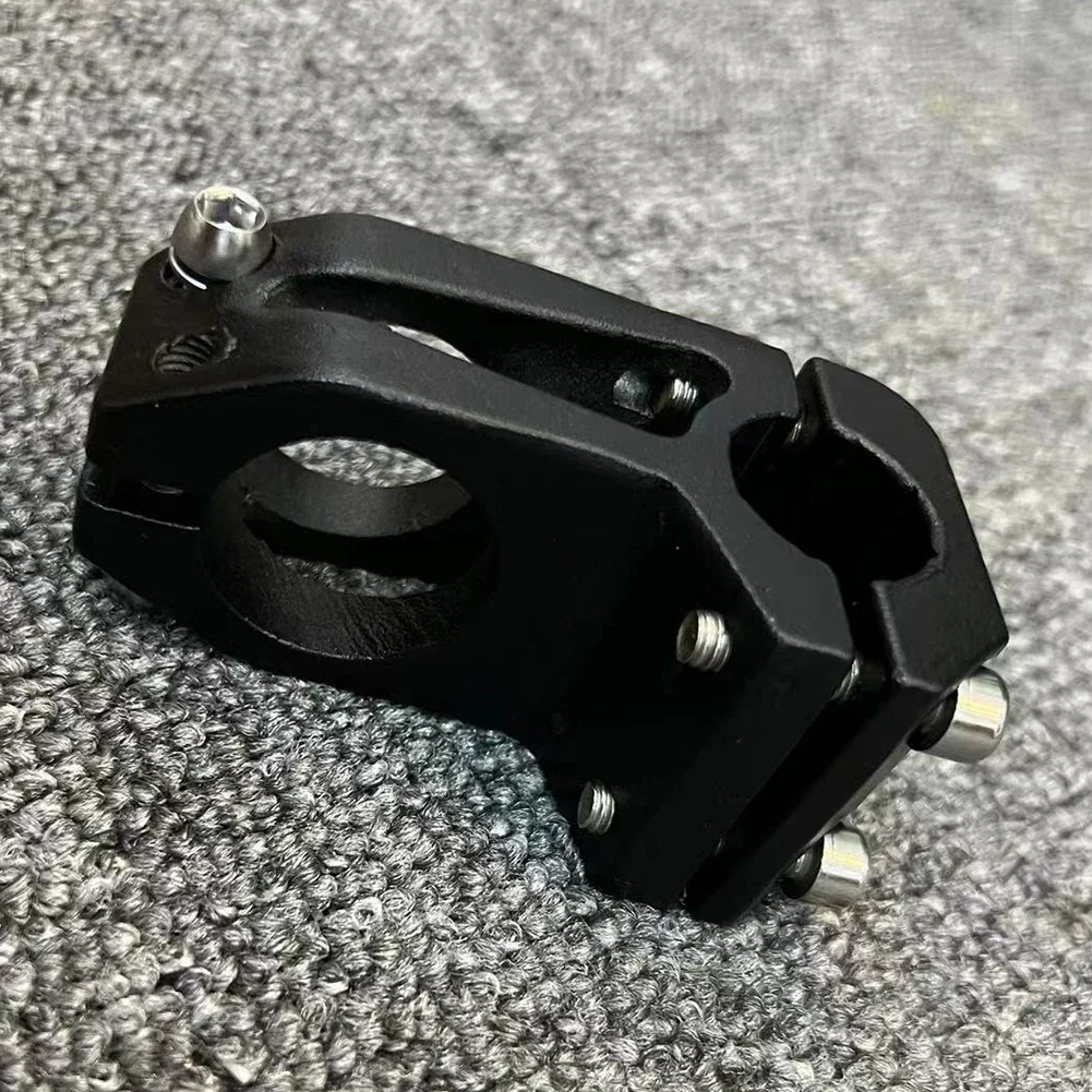 어린이 자전거 스템 야외 알루미늄 합금 블랙 부품, 25.4mm, 22.2mm 핸들 바..