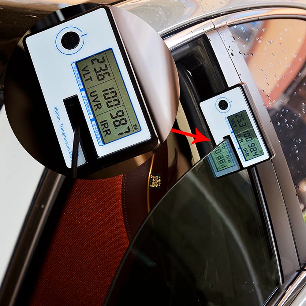 Description Picture 2 of itemHigh Precision LS162 Similar Glass Window Tint Meter Solar Film Transmission Meter VLT UV IR Rejection Tester