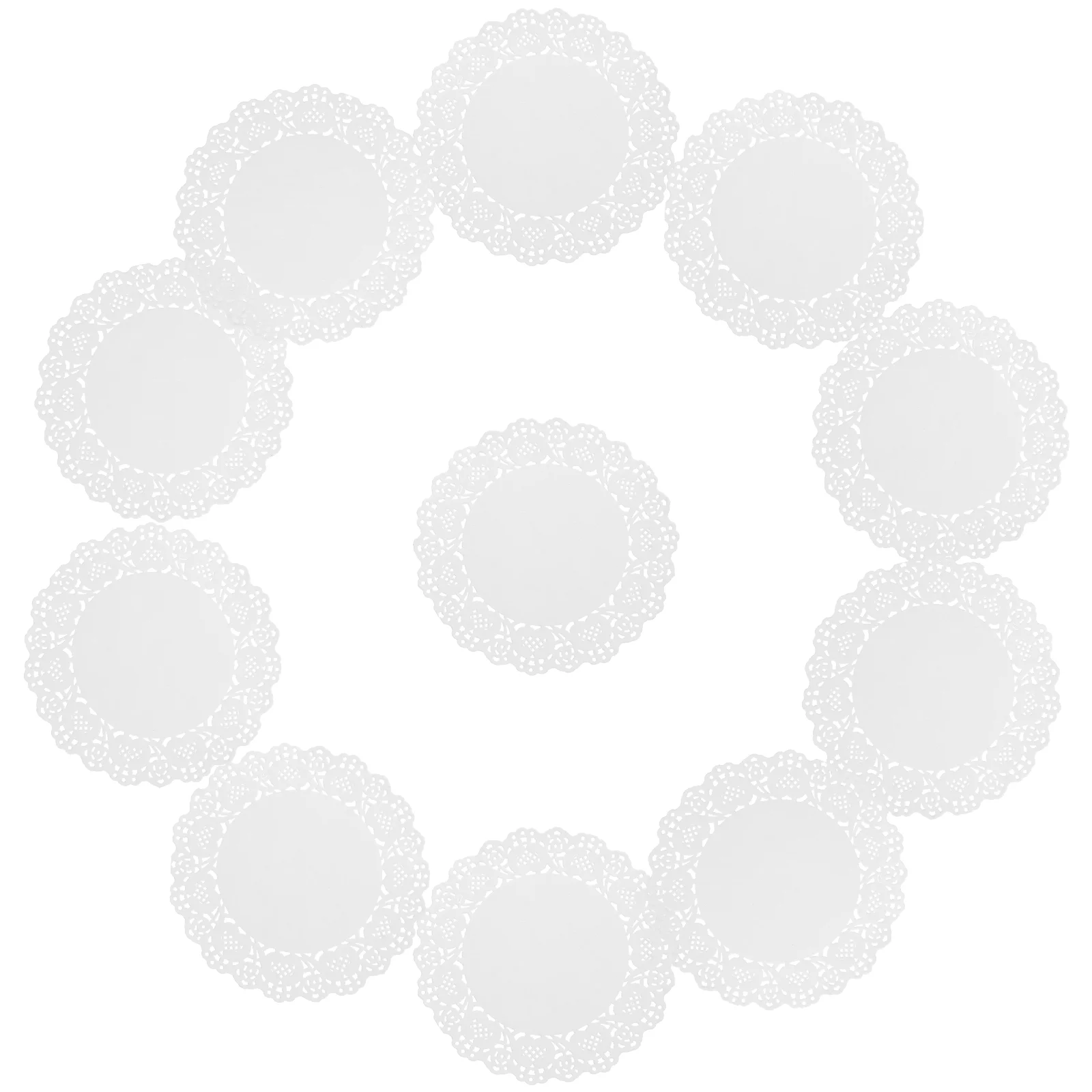 

200pcs Cake Grease-absorb Paper Disposable Grease Absorb Cake Paper Doilies