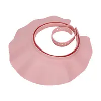 Adult Shower Cap Shield Adjustable Bathing Head Hat Shampoo Visor Cap Soft Hair Washing Shield for Head Ear Eye Protection 2