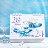 8cm/2M Sea Wave PET Scrapbooking Supplies Journal Sticker Masking Tape Painting Decorative Adhesive Tape Aesthetic Stationery 4
