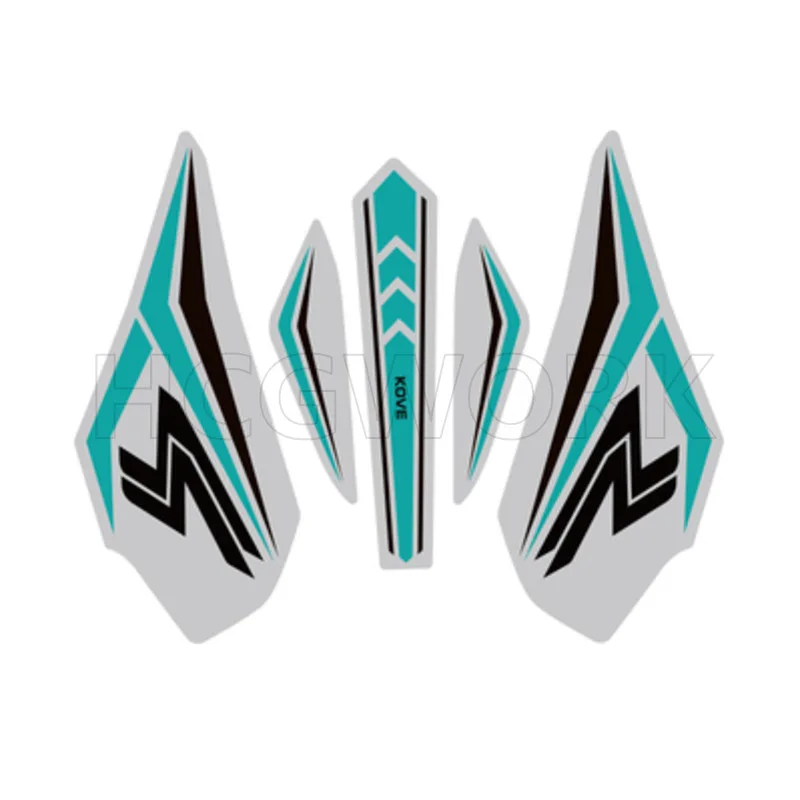 

Motorcycle Anti-skid Fuel Tank Stickers for Colove 321rr