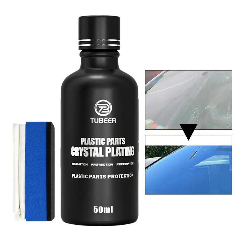 

Coating Renewal Agent Powerful 50ml Coating Supplies User Friendly Trim Restorer Protects And Conditions Seals For Wheel