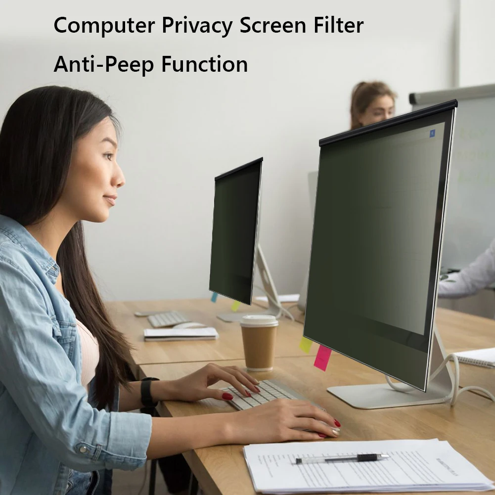 24 Inch 16:9 Aspect Ratio Computer Privacy Screen Filter Anti-Blue Light Screen Protector Anti-Scratch Monitor laptop screen protector