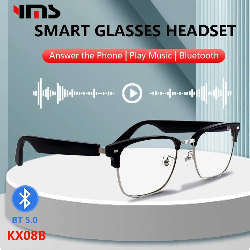 2022 New Smart Glasses Fashion Men's and Women's Bluetooth Music Glasses Multi-function Glasses Music Playback Answering Calls 