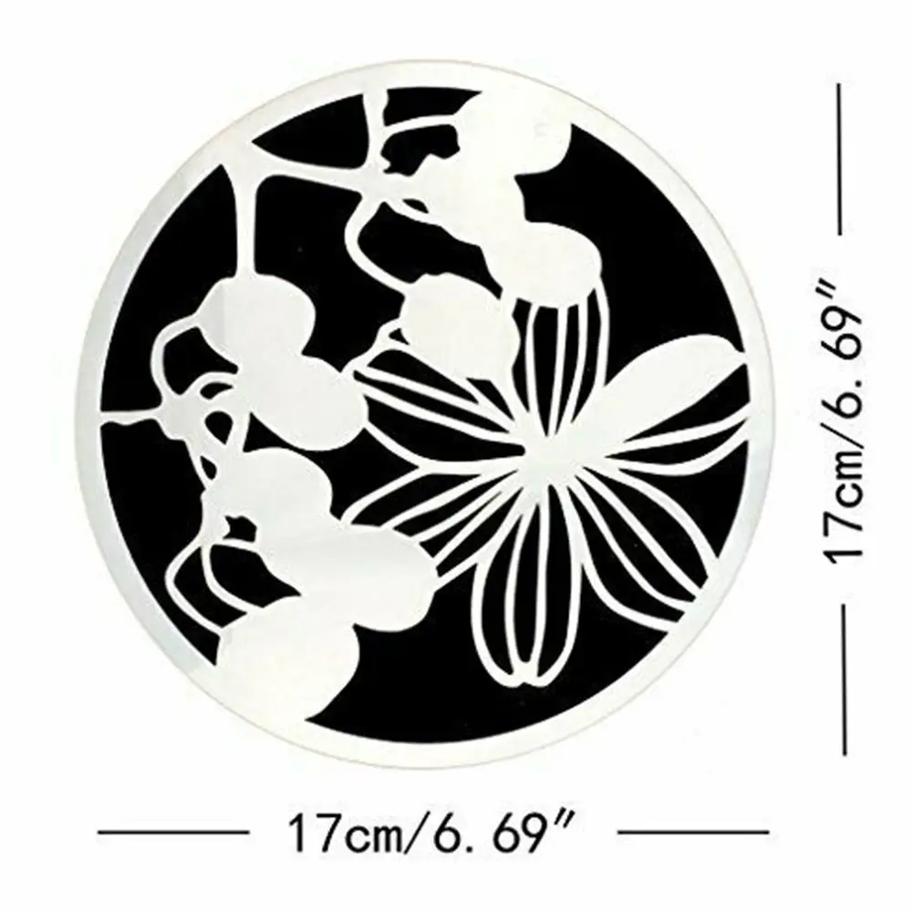 Рисунок 6 - Круглая Цветочная карта DIY Скрапбукинг