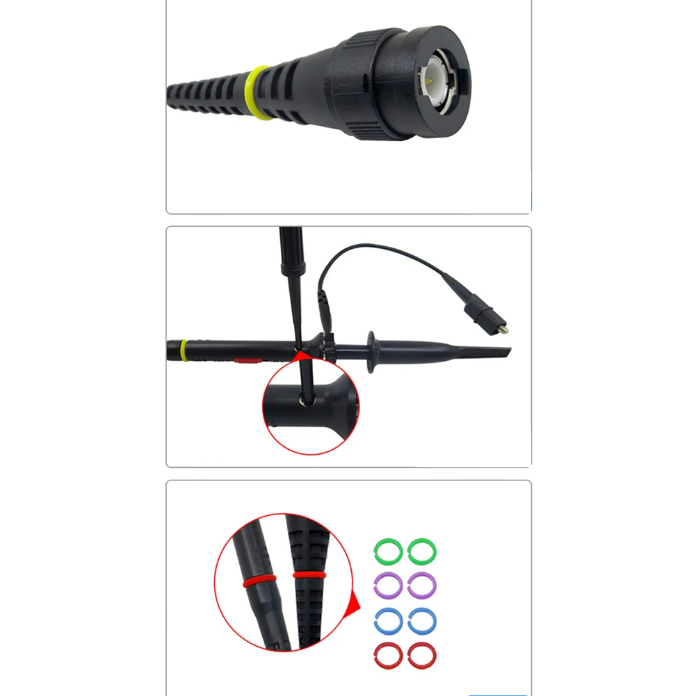 P7300 300MHz Oscilloscope Probe BNC Protective Cap Safety BNC Plug Scope Probe/X10 DC-300MHz Tool Accessories High-quality