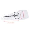 50LD Fashion Stainless Steel Nose Hair Scissors Ear for Facial Trimmers Cut Beauty To 6
