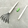 Multifunctional Clam Rake With Net 5 Claw Wood Handle Rake Shell Digging Tool Dig Seafood Accessories Weeding Farming Tool 4