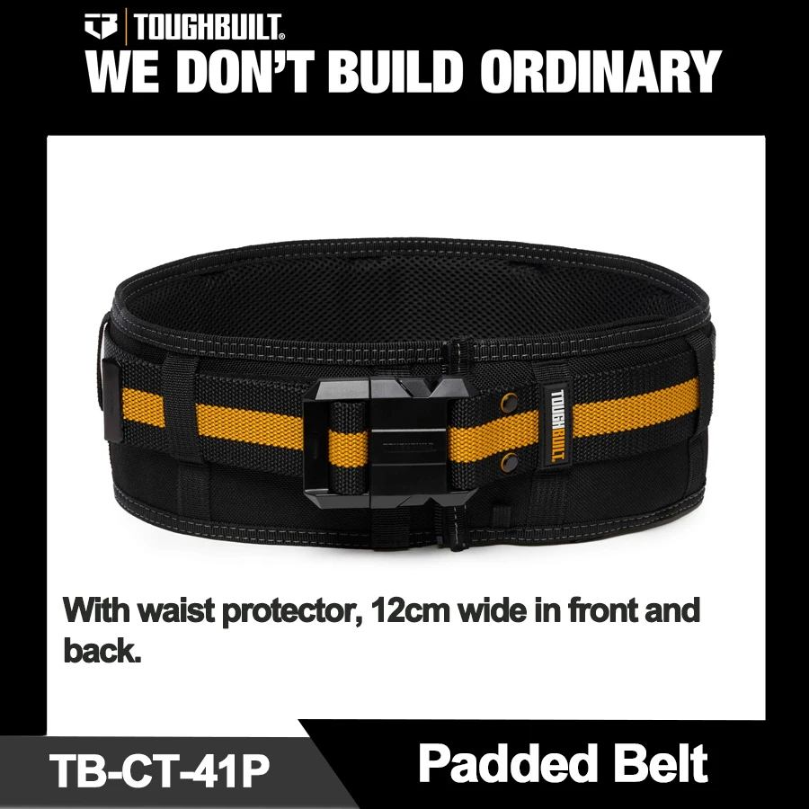 TOUGHBUILT 범용 작업 벨트 및 클립 기술 허브 다기능 패딩 벨트 TB-CT-40P TB-CT-41/41B/41P TB-CT-42 TB-CT-150