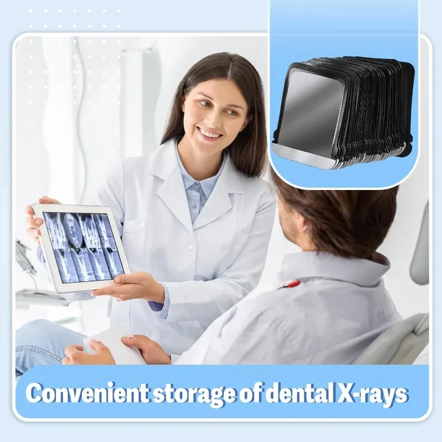 Buste Protettive Per Sensori Dentali Buste Barriera Monouso Per Raggi X Digitali Dentali - Formati #0, #1, #2 Per Fosfori Pannello Forex 3 Mm - Foto 6