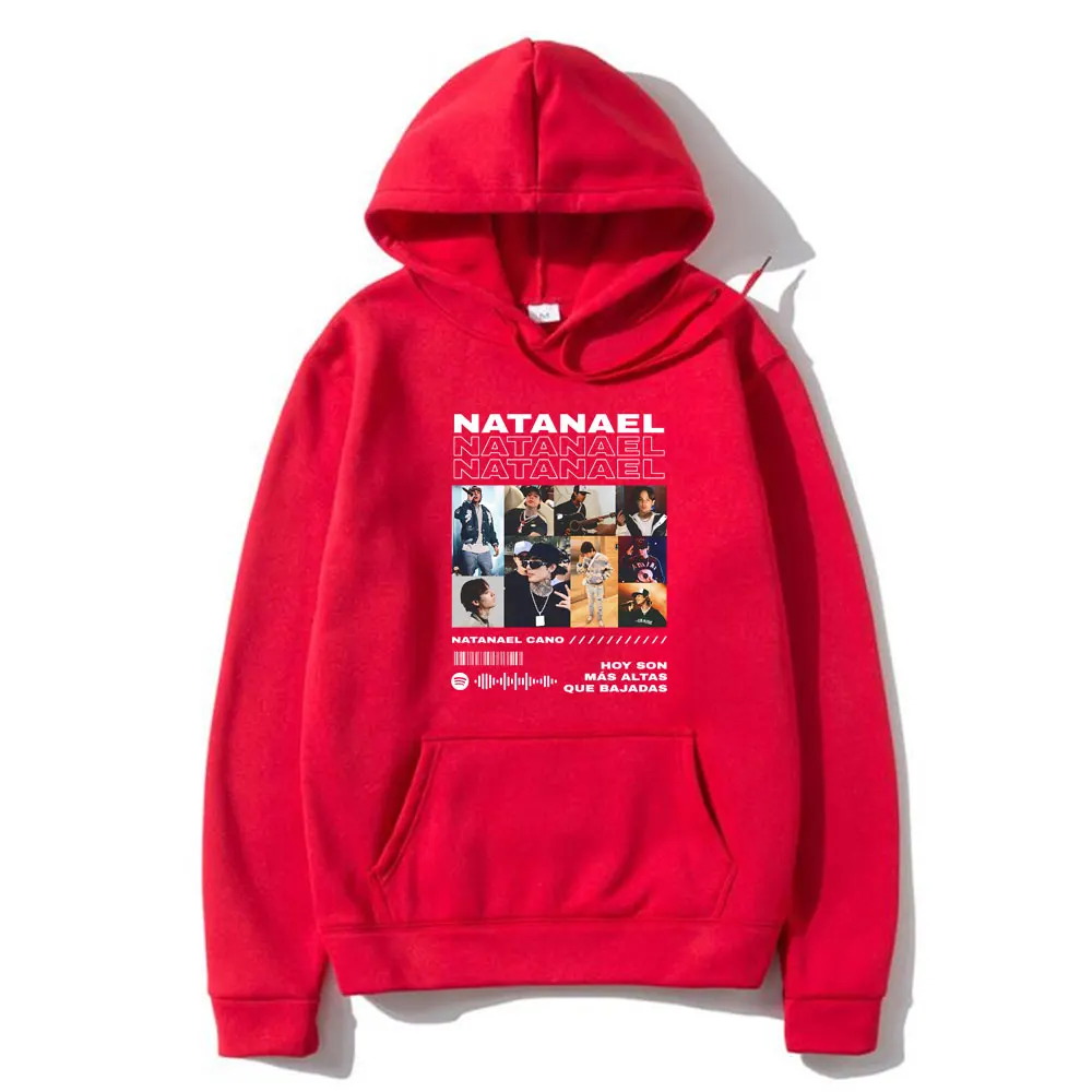 Singer Natanael Cano Graphic Print Hoodie Male Fashion Oversized Fleece Pullover Hoodies Men Women's Hip Hop Vintage Sweatshirt