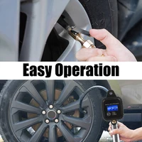 With Inflator Hose Car Tire Pressure Gauge High-precision Monitoring Inflation Gun Car Tire Manometro Digital Inflator Gauge - Image 6