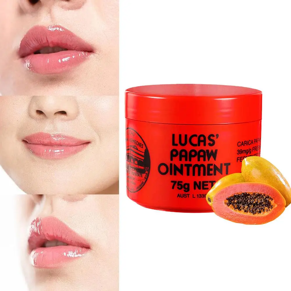 4/25/75g Papaw Papaya Balm Lipstick Universal Kids Cream Autumn Winter Moisturizing Anti Drying Body Lotion Lip Balm Lipstick 6