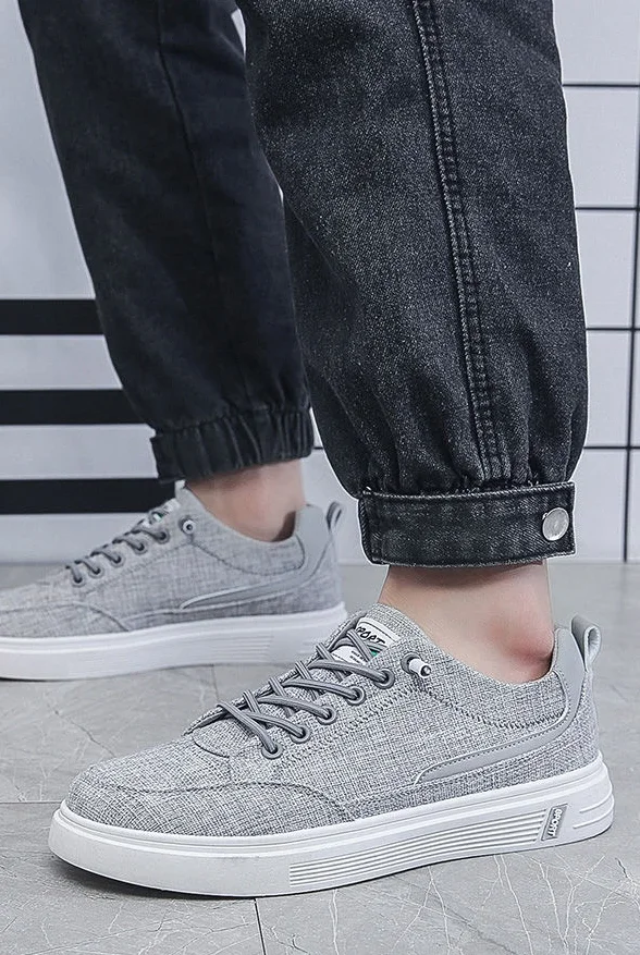 Men's Flat Casual Non-Slip Breathable Work Shoes_voghion.com