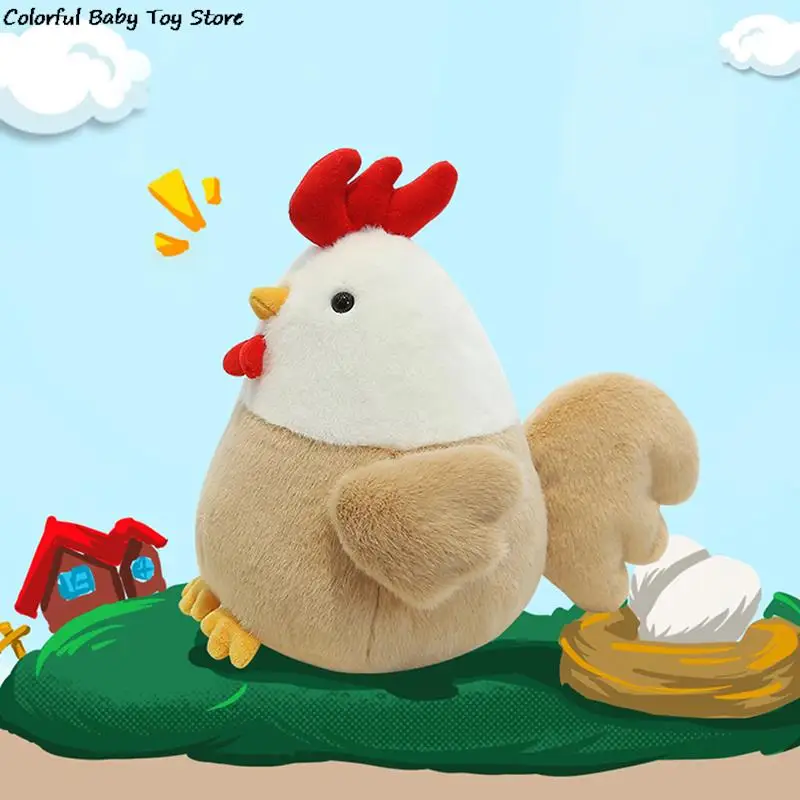 

Милая курица, плюшевая кукла, игрушки для детей, животное, курица, плюшевая игрушка для мальчиков и девочек, мягкая курица для сна, кукла, подарки на день рождения