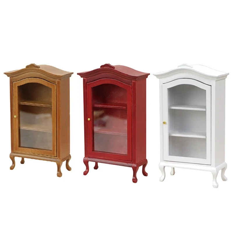

Dollhouse Living Room Mini Cabinet Micro Scene Landscape Diy House Ornament 1/12
